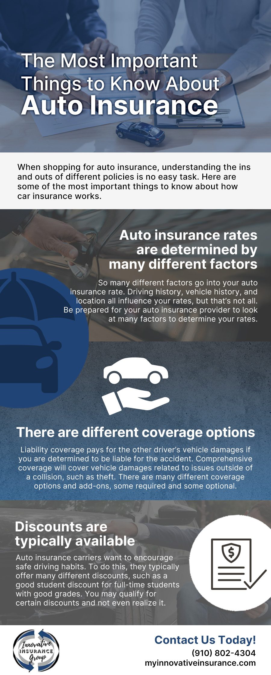 The Most Important Things to Know About Auto Insurance [infographic]